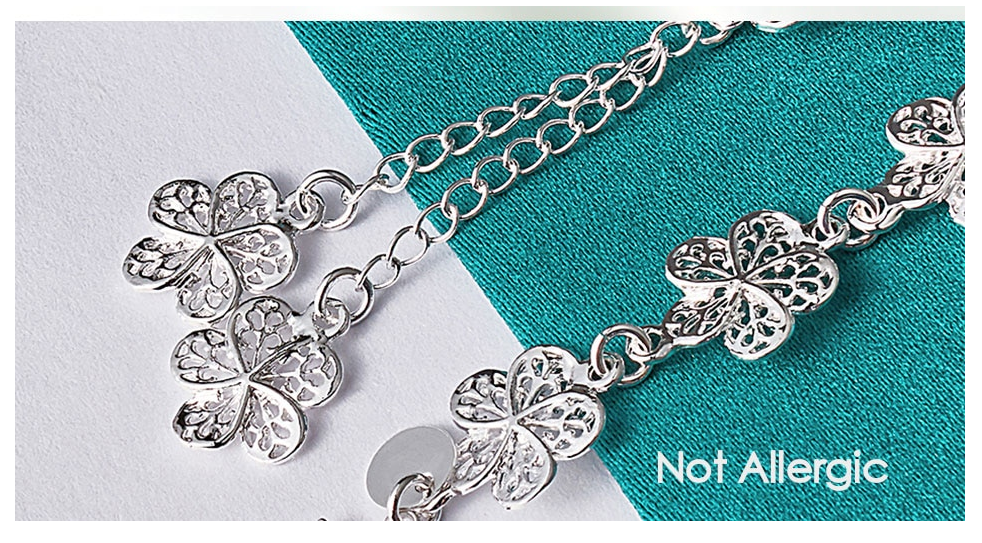 Bracelet en filigrane argent élégant avec des maillons uniques