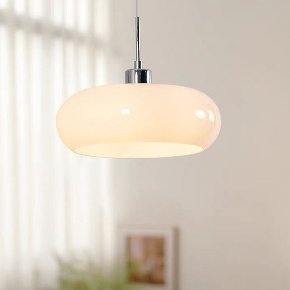 Floroux glass pendant light in loaf shape | Vintage design | Dimmable light | Perfect for kitchen and dining room