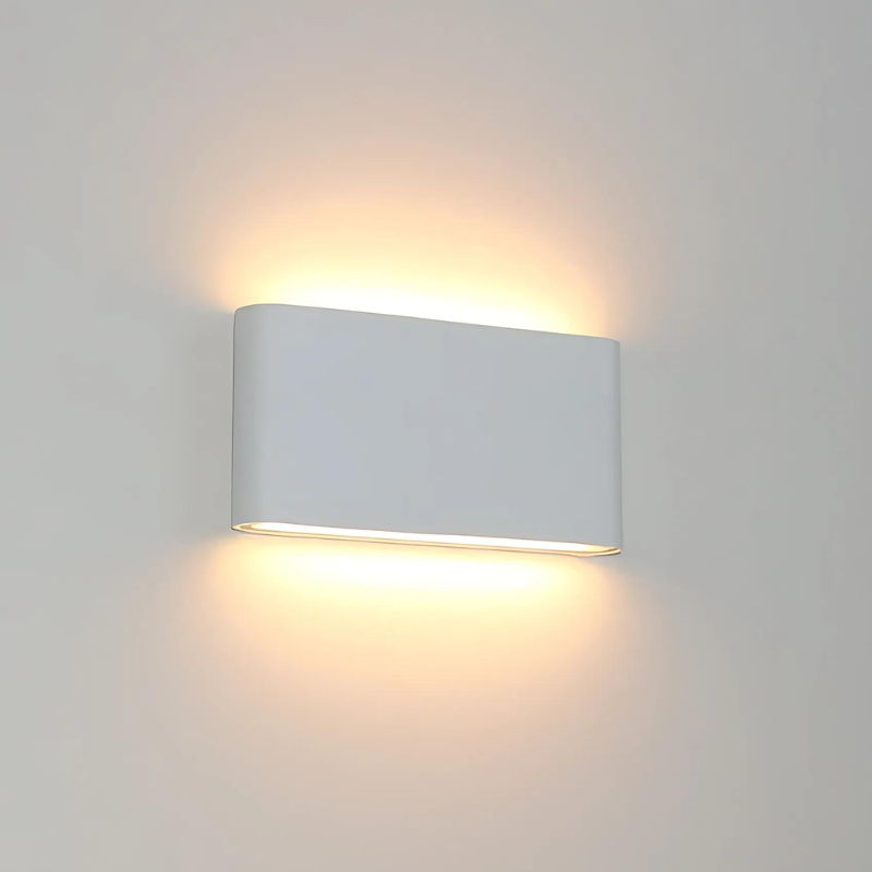 Floroux - Applique murale LED élégante et intempérienne pour les espaces extérieurs