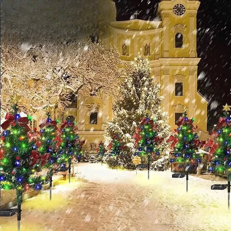 Lumos Festive Glow - Éclairage de jardin solaire LED étanche