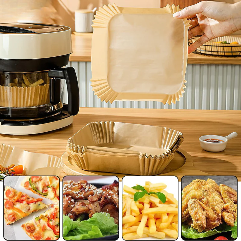 AirFryClean Papier - Papier de cuisson antiadhésif innovant pour Airfryers