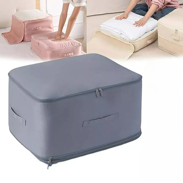Organisateur auto-compressant ultra gain de place