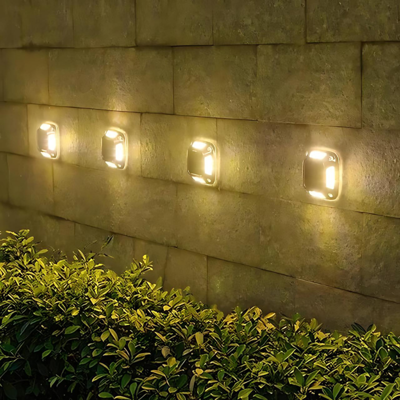Floroux | Lampe de chemin solaire durable pour un éclairage extérieur élégant