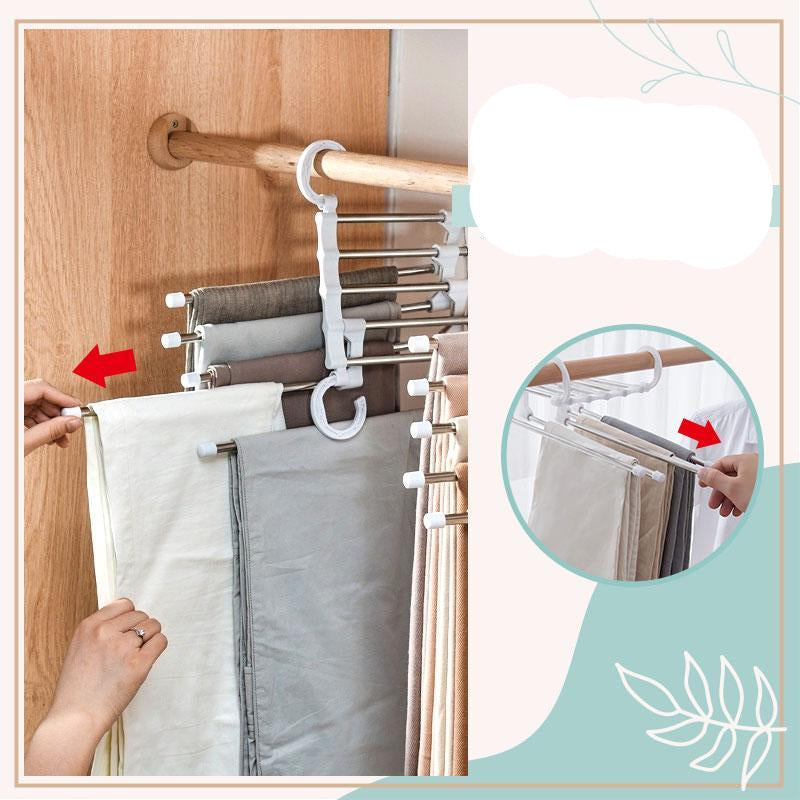 Cintre à pantalons multifonctionnel