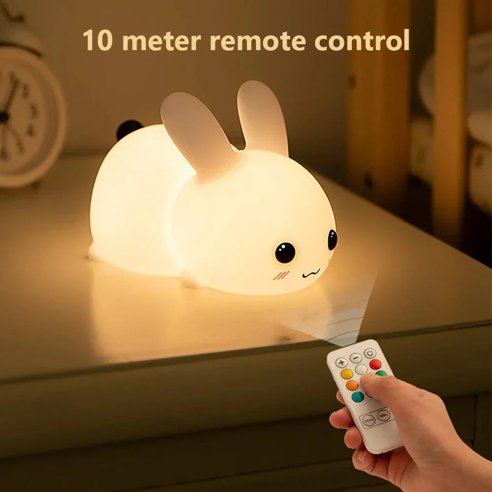 BunnyGlow – Mignon veilleuse LED pour enfants
