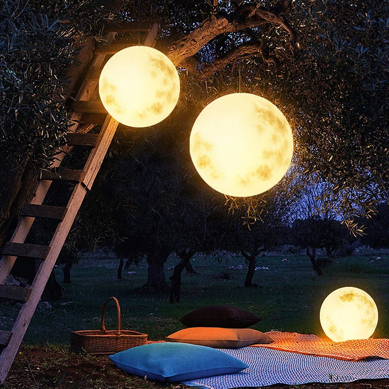 Floroux | Lampe de jardin en forme de lune