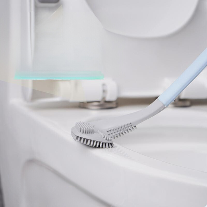 Floroux - Brosse de toilette à long manche