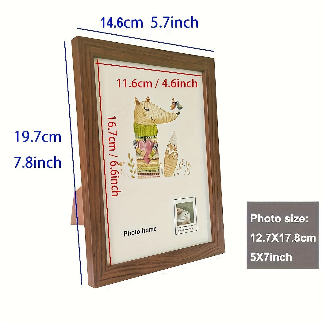 TimelessWood – Cadre Photo en Bois Classique pour Souvenirs