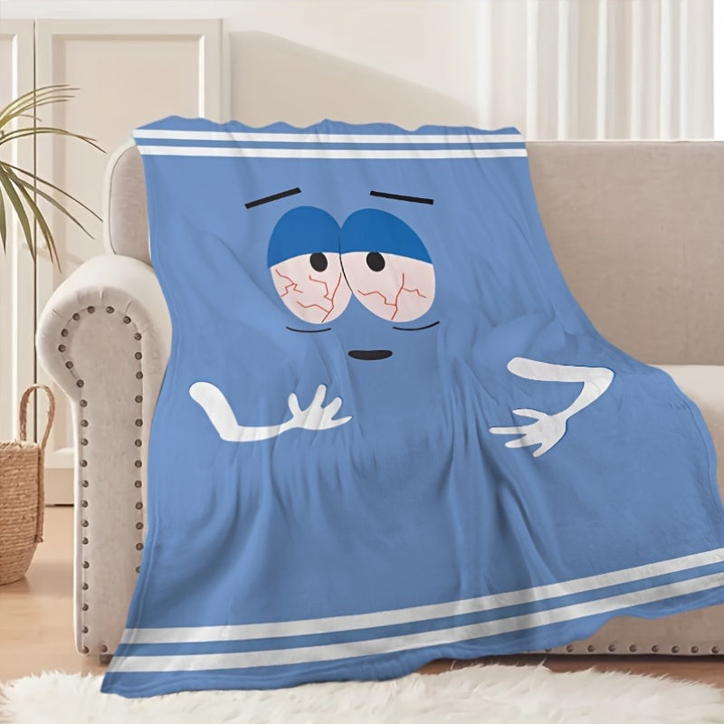 AnimeThrow – Couverture en flanelle réversible pour chaque saison