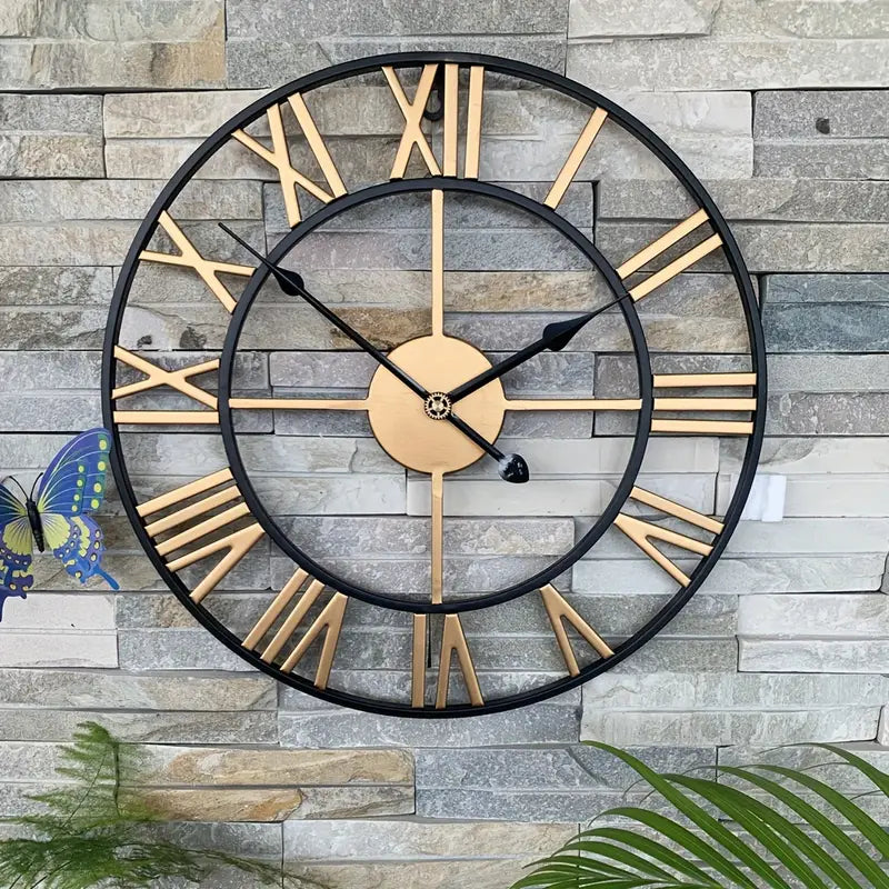 Floroux | Horloge murale vintage et élégante