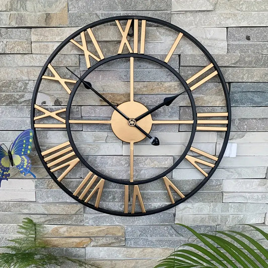 Floroux | Horloge murale vintage et élégante