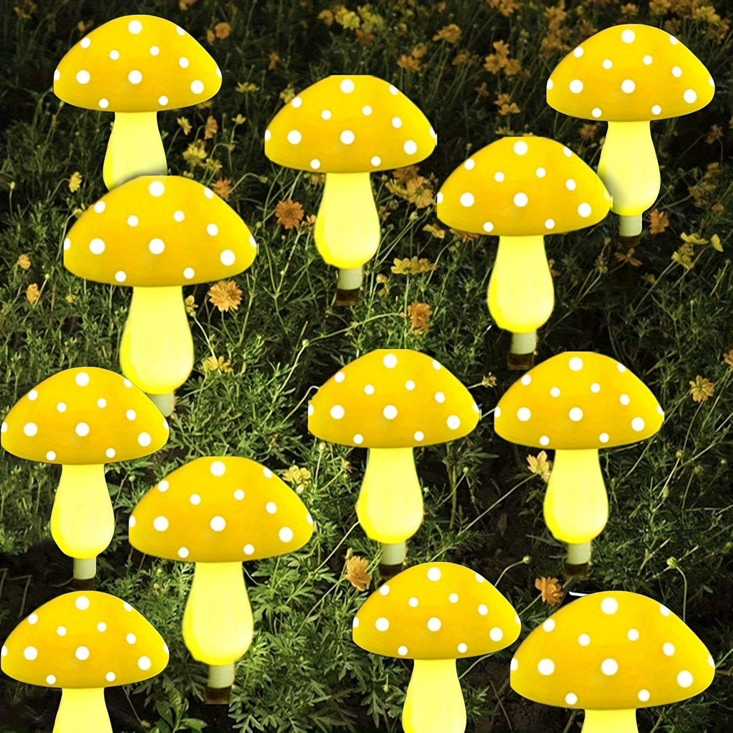 SolarGlow Lampe - Éclairage de jardin économique avec 8 modes