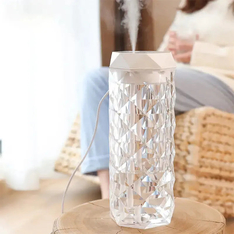 AirLumi - Humidificateur d'Air Élégant & Lampe LED