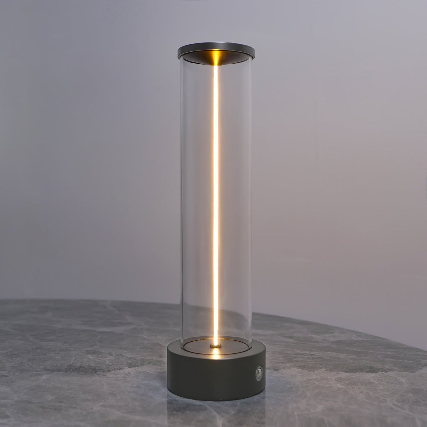 TouchGlow – Lampe de table LED sans fil avec port de charge