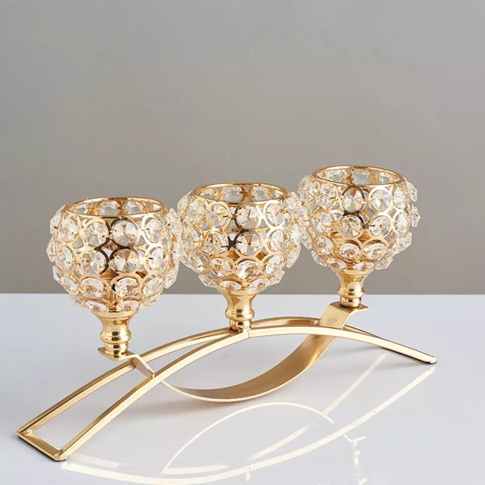 3 bras de pont candélabres