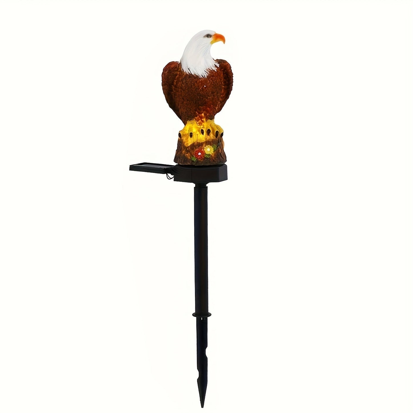 SolarGlow Eagle - Lampe solaire élégante pour l'éclairage de jardin