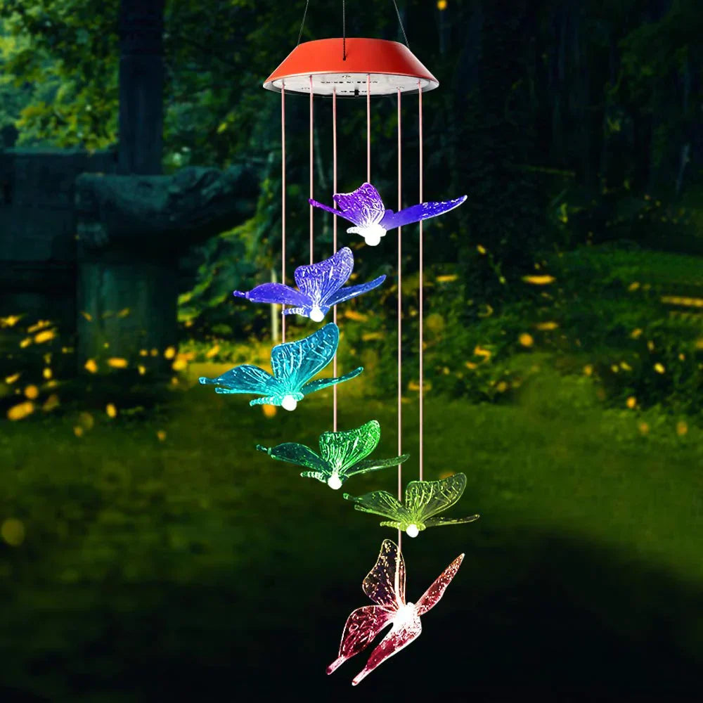 Floroux-lampes à papillons