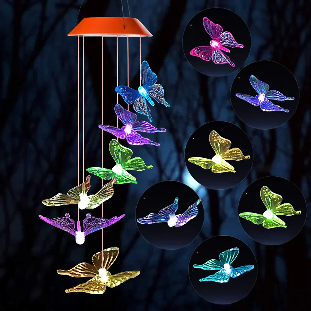 Floroux-lampes à papillons