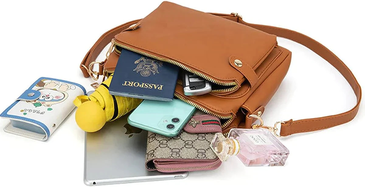 Charmie – Tendance Plusieurs Couches Taille Sac pour Femmes