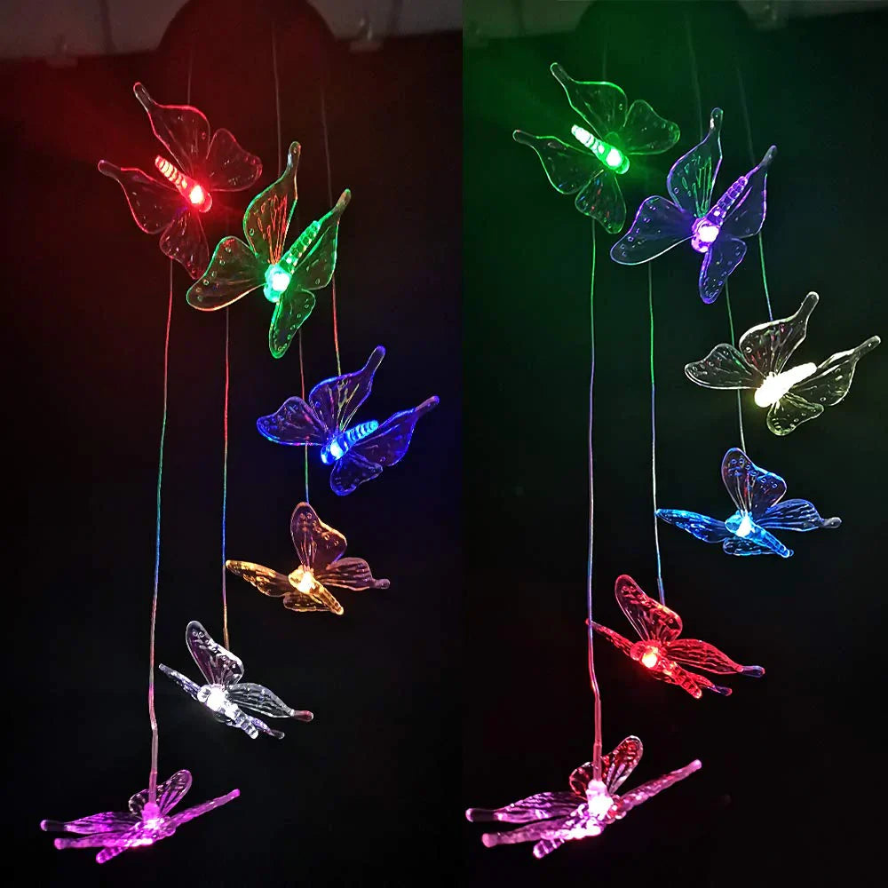 Floroux-lampes à papillons
