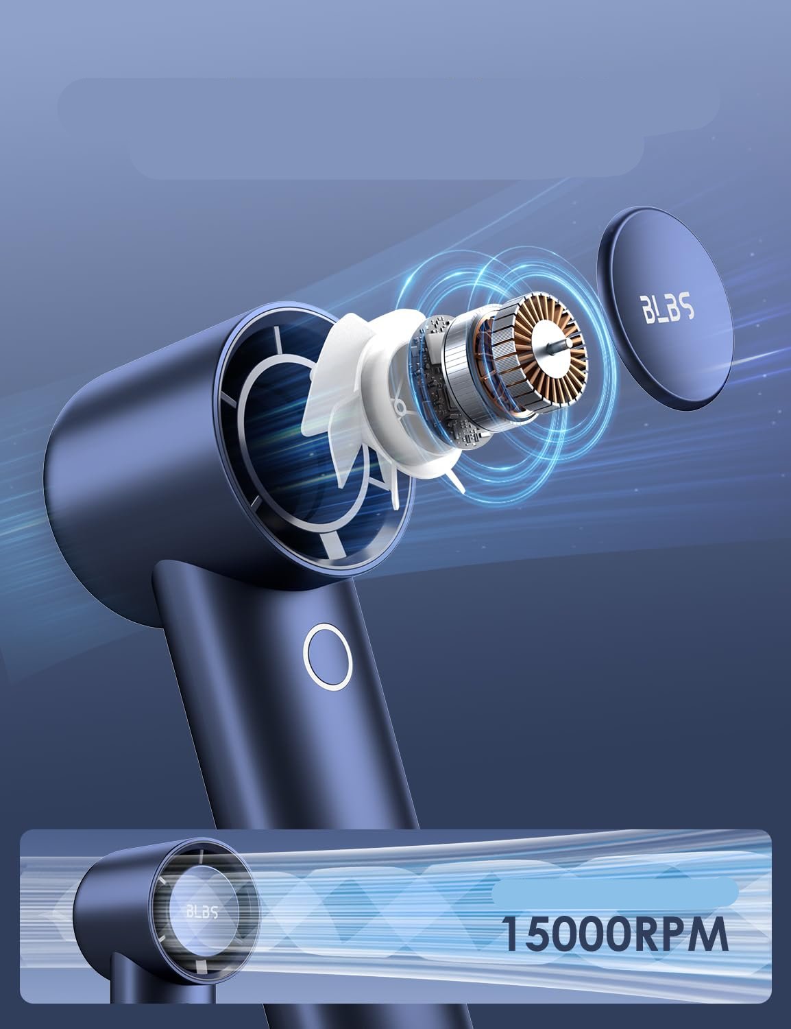 Phonery BreezeBuddy Ventilateur personnel à main