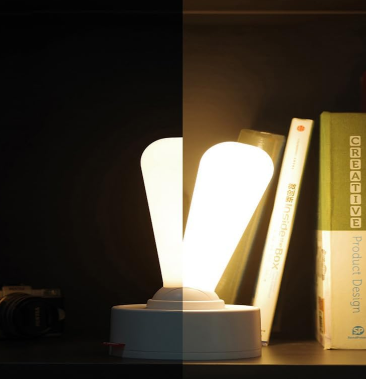 Floroux lampe de table avec interrupteur à bascule