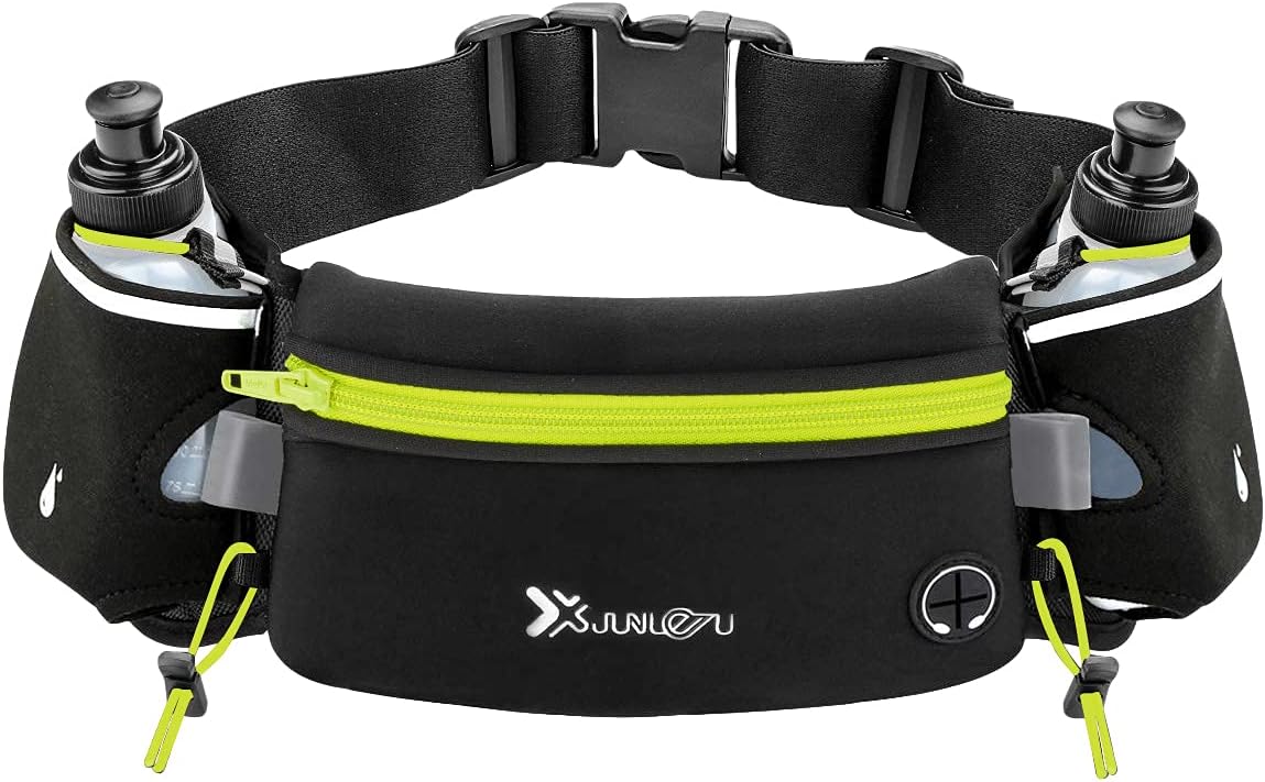Ceinture de course avec bouteille d'eau – Confort & style
