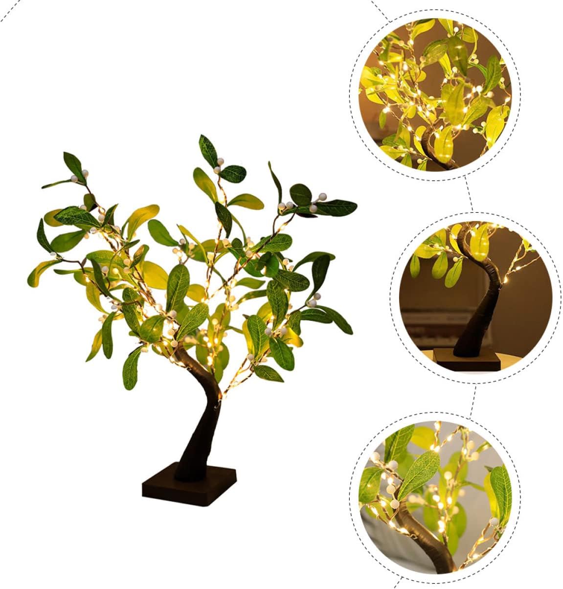 Floroux Lumières LED Arbre Ginkgo