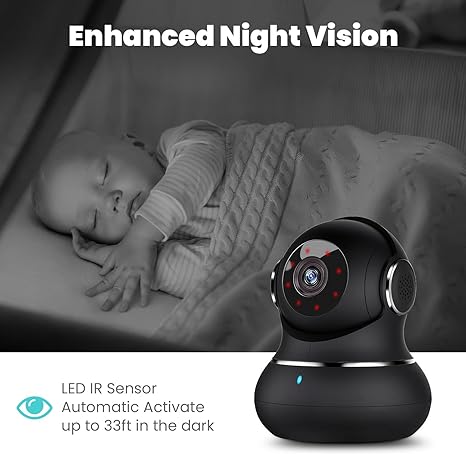 360° Caméra de Sécurité Intérieure - Pour la Sécurité et la Tranquillité d'Esprit