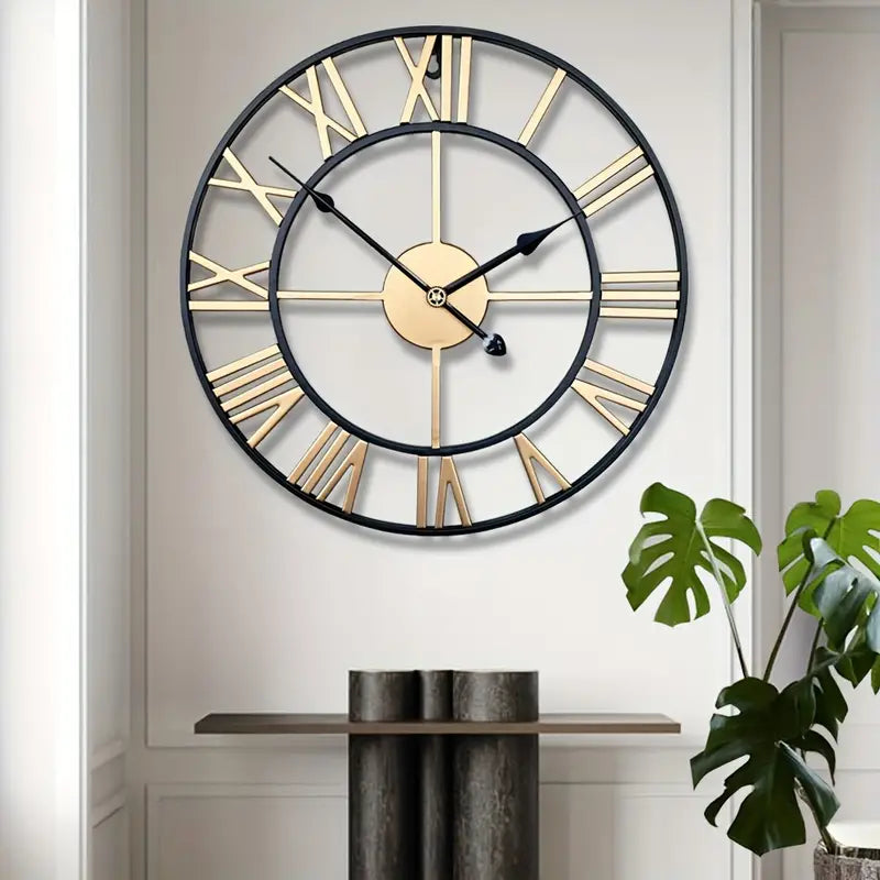 Floroux | Horloge murale vintage et élégante