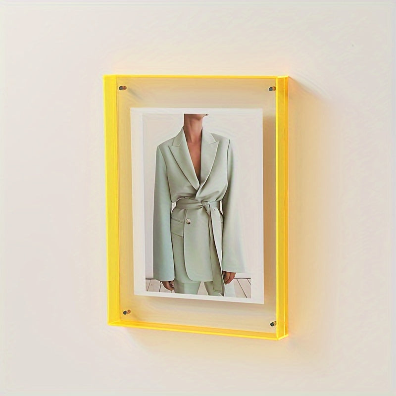 AcrylicFrame – Cadre photo minimaliste pour œuvres d'art