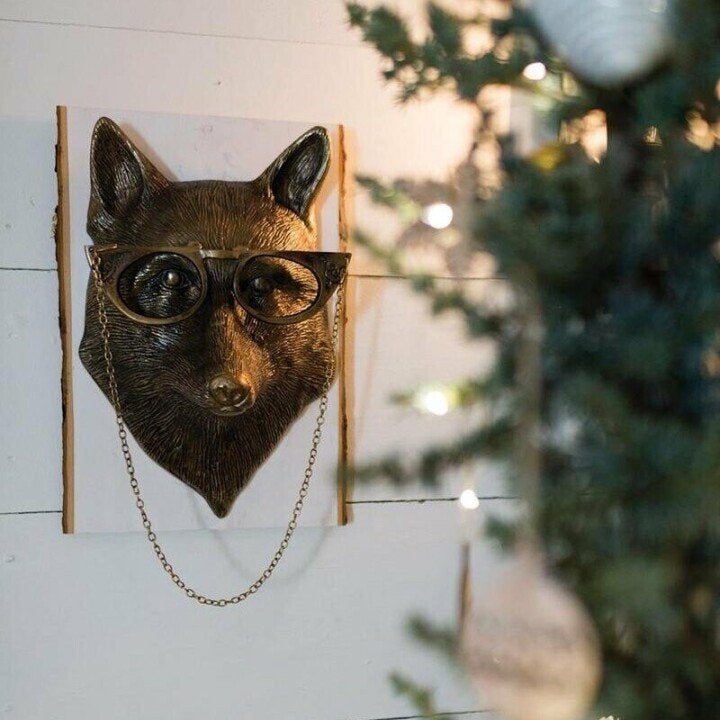 Animal Head Wall Decoration Floroux | Handmade | Unique Home Decor | Nature-Inspired Appearance