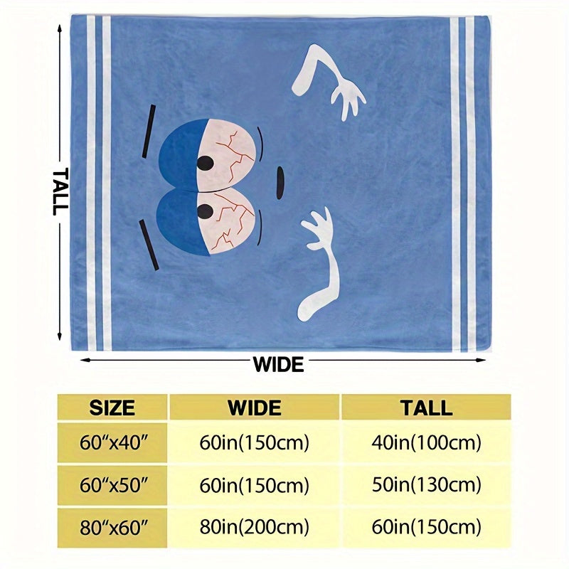 AnimeThrow – Couverture en flanelle réversible pour chaque saison