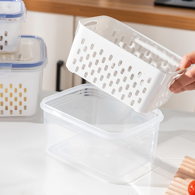 EcoSafe - Boîtes de stockage alimentaire réutilisables Set de 4