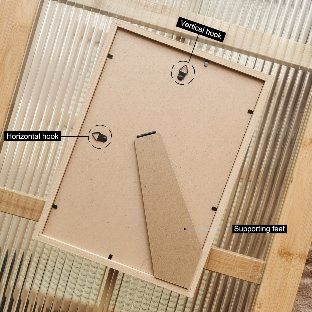 TimelessWood – Cadre Photo en Bois Classique pour Souvenirs