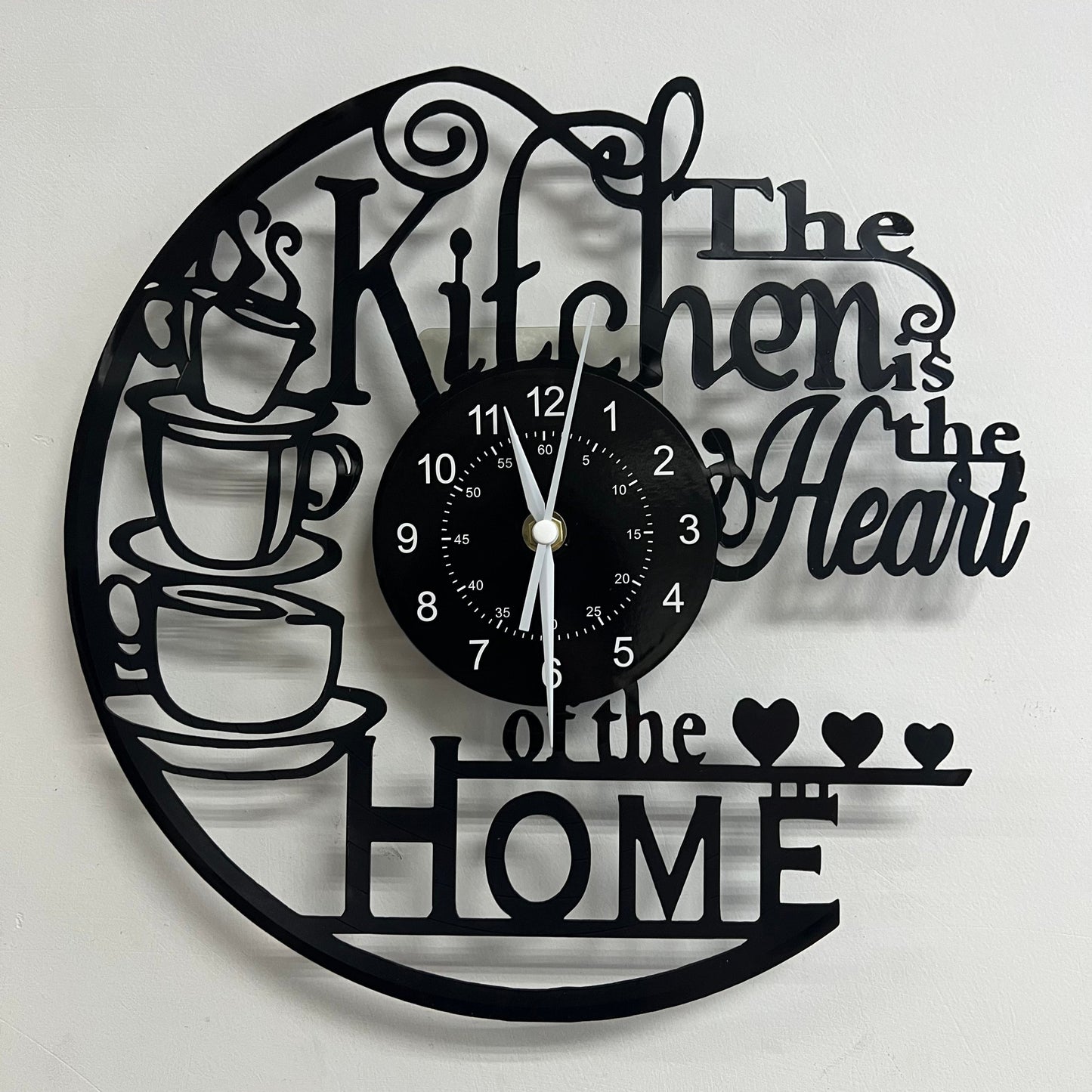 Horloge murale Floroux - Horloge silencieuse pour salon, chambre et cuisine
