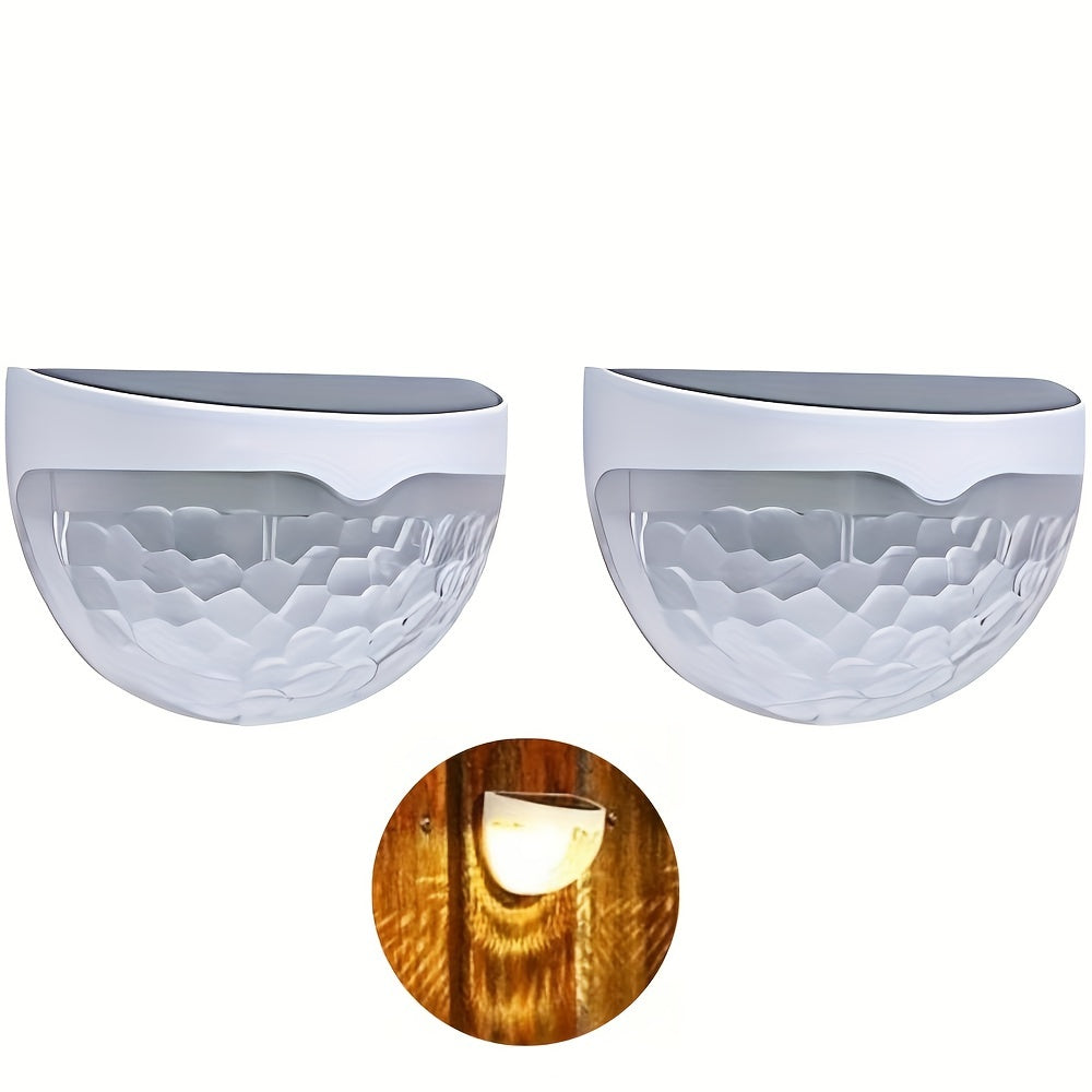 SolarGlow Lampe de clôture – Éclairage extérieur étanche