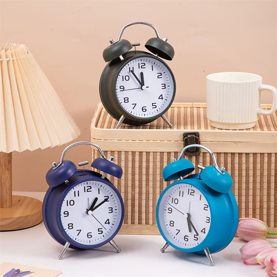 TimeRing Horloge - Réveil Métal Rétro