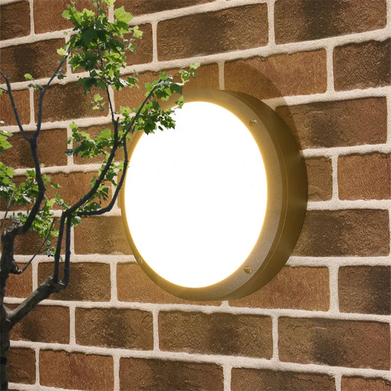 RadiantGlow - Applique murale extérieure LED
