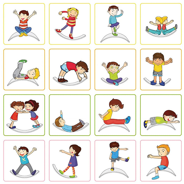 AdventureBoard – Planche d'équilibre multifonctionnelle pour jeu créatif