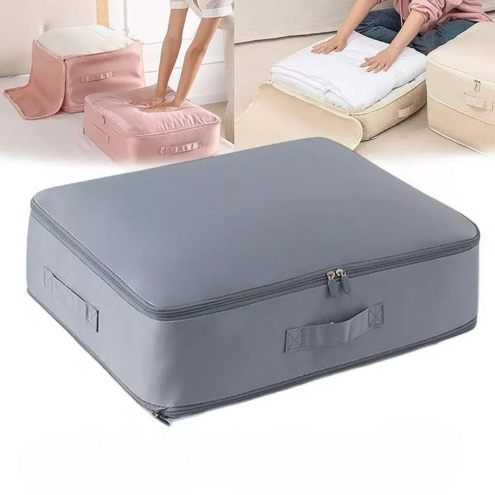 Organisateur auto-compressant ultra gain de place