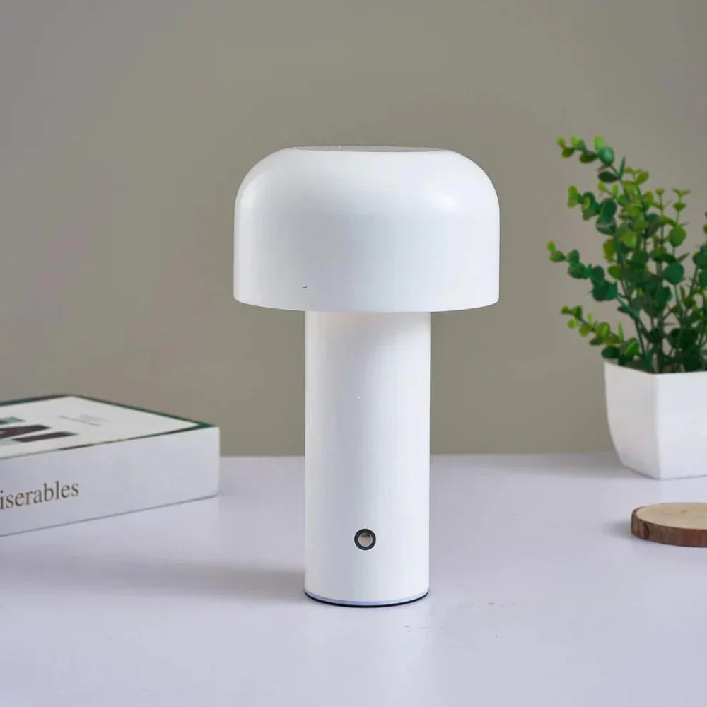 Lampe de lanterne sans fil LED champignon