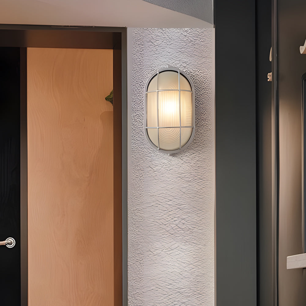 RetroGlow – Lampe Murale Industrielle pour Extérieur