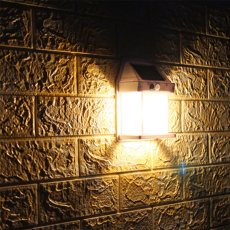 Floroux – Lampe extérieure en tungstène fonctionnant à l'énergie solaire