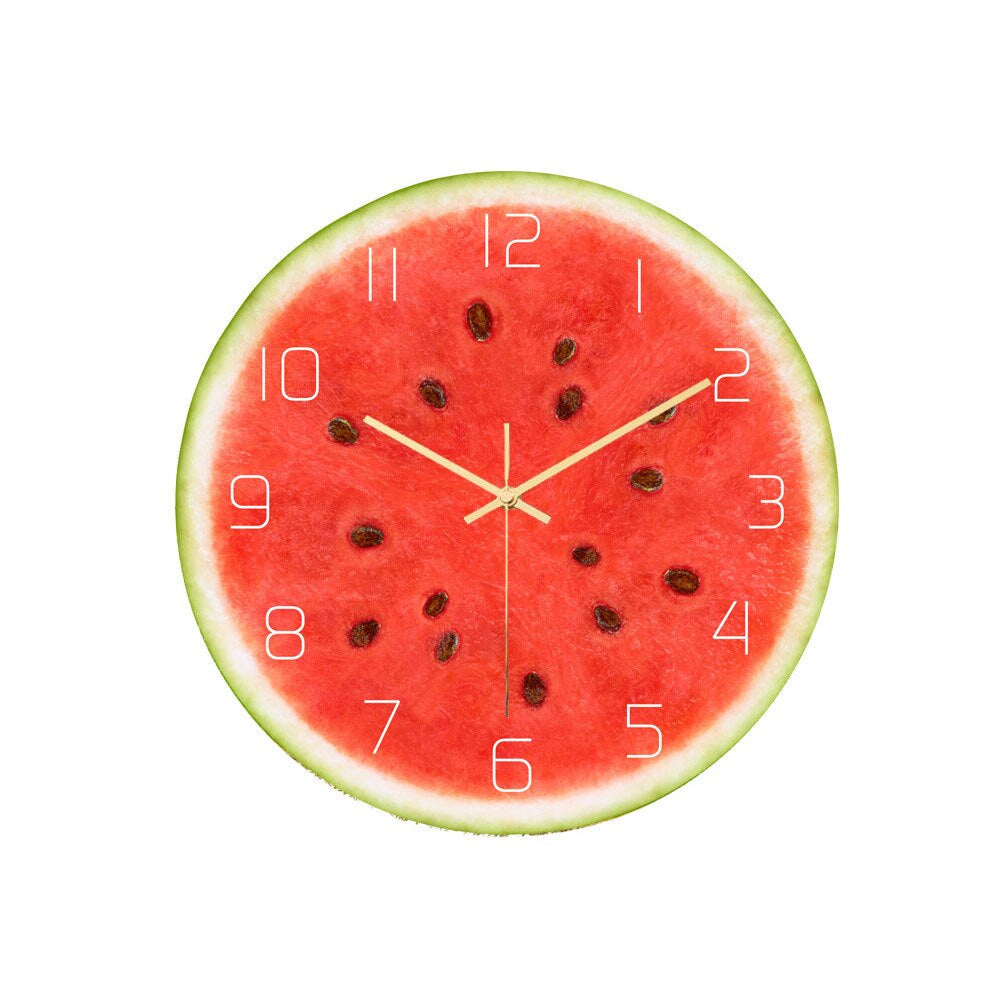 FruityTime - Horloge Murale Fraîche