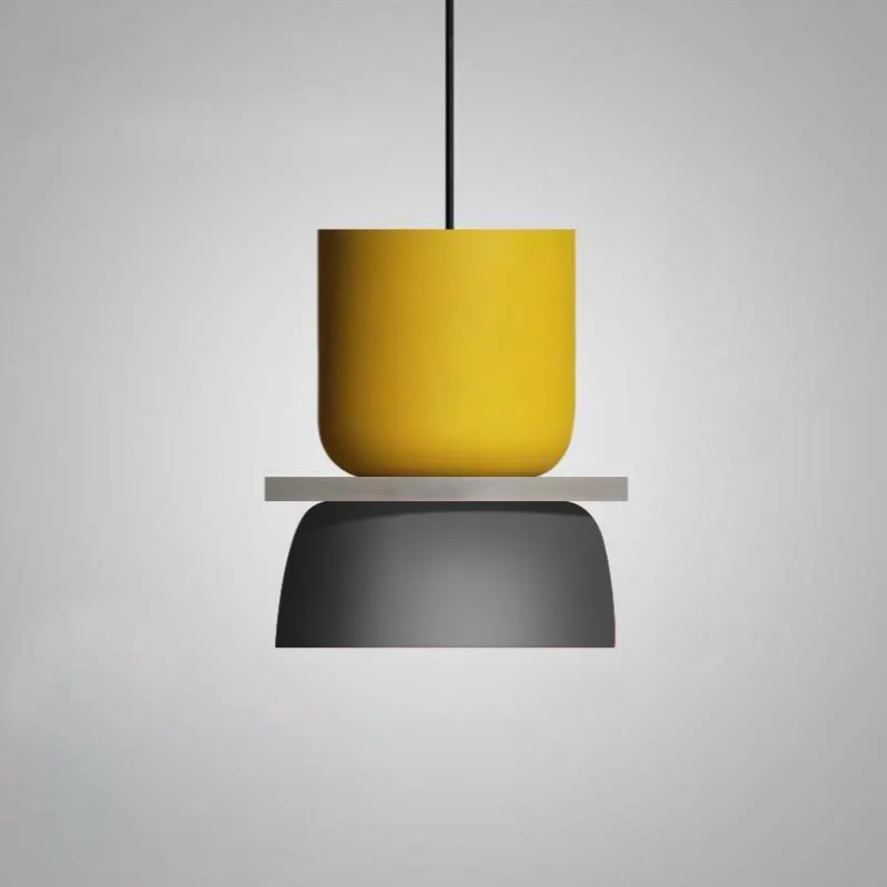 Floroux suspension | Suspension design nordique | Accent de couleur pour maison moderne