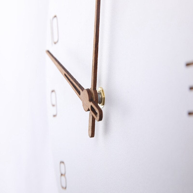 Floroux Horloge murale en bois 3D