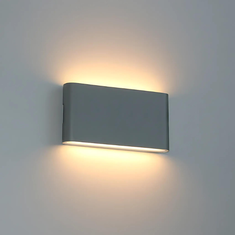Floroux - Applique murale LED élégante et intempérienne pour les espaces extérieurs