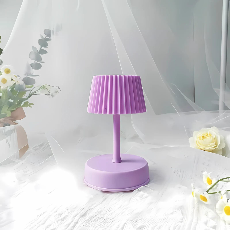 Floroux | Lampe de nuit LED portable pour la chambre des enfants et la chambre avec illumination douce pour une atmosphère relaxante