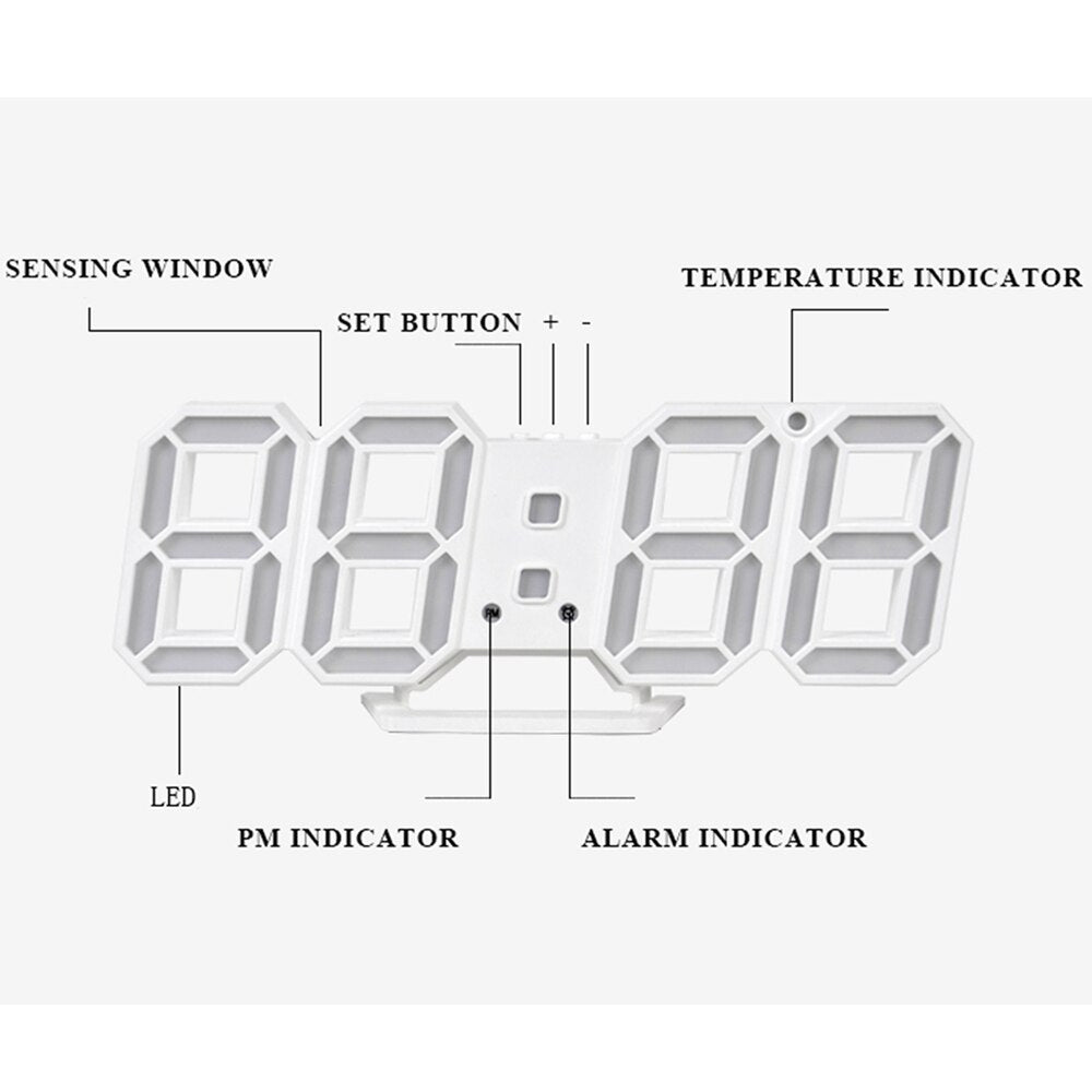 Floroux | Montre digitale LED élégante